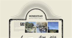 Desktop Screenshot of homesteadapothecary.com